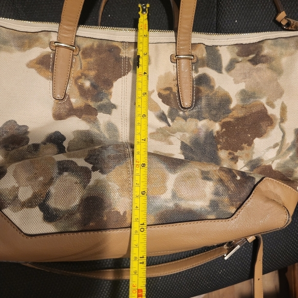 Coach Bleecker Cooper Large Satchel Purse Camo Flower Print Bag With Dust Bag - Picture 16 of 16